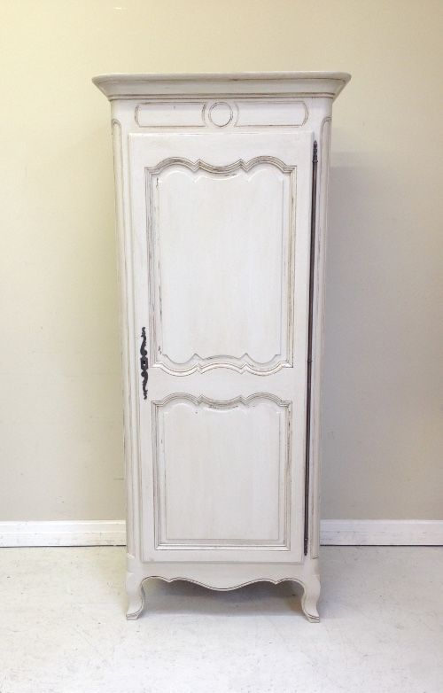 Old French Single Door Armoire / Cupboard